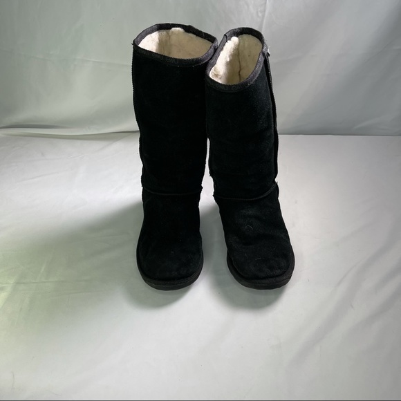Emu Charcoal Bronte Hi Suede Winter Boots - Picture 4 of 8